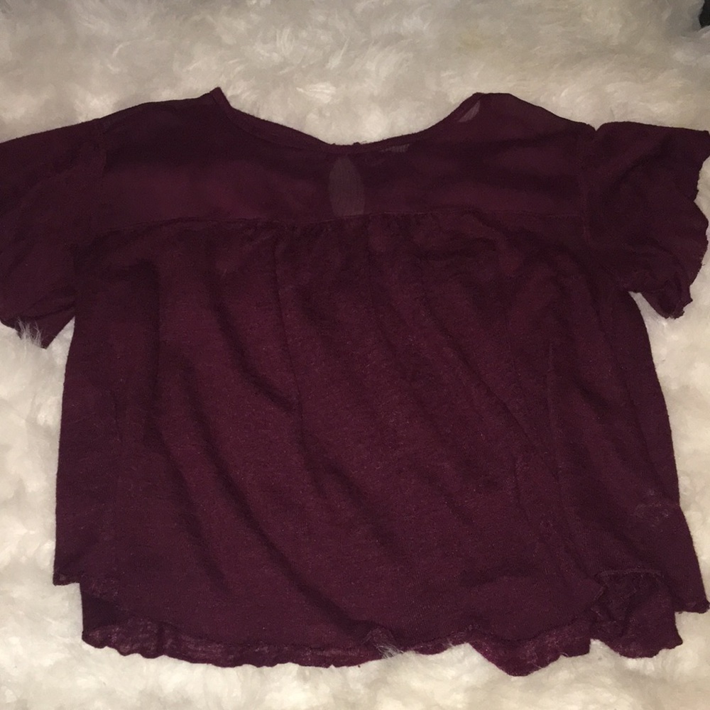 Purple blouse